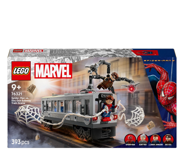 LEGO Super Heroes 76321 Spider-Man kontra Doc Ock — scena w metrze - 1331727 - zdjęcie
